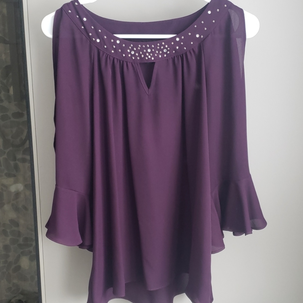 Cold Shoulder Blouse
